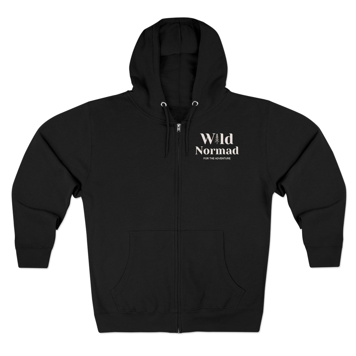 Unisex Wild Nomad Travel Unisex Zip Hoodie