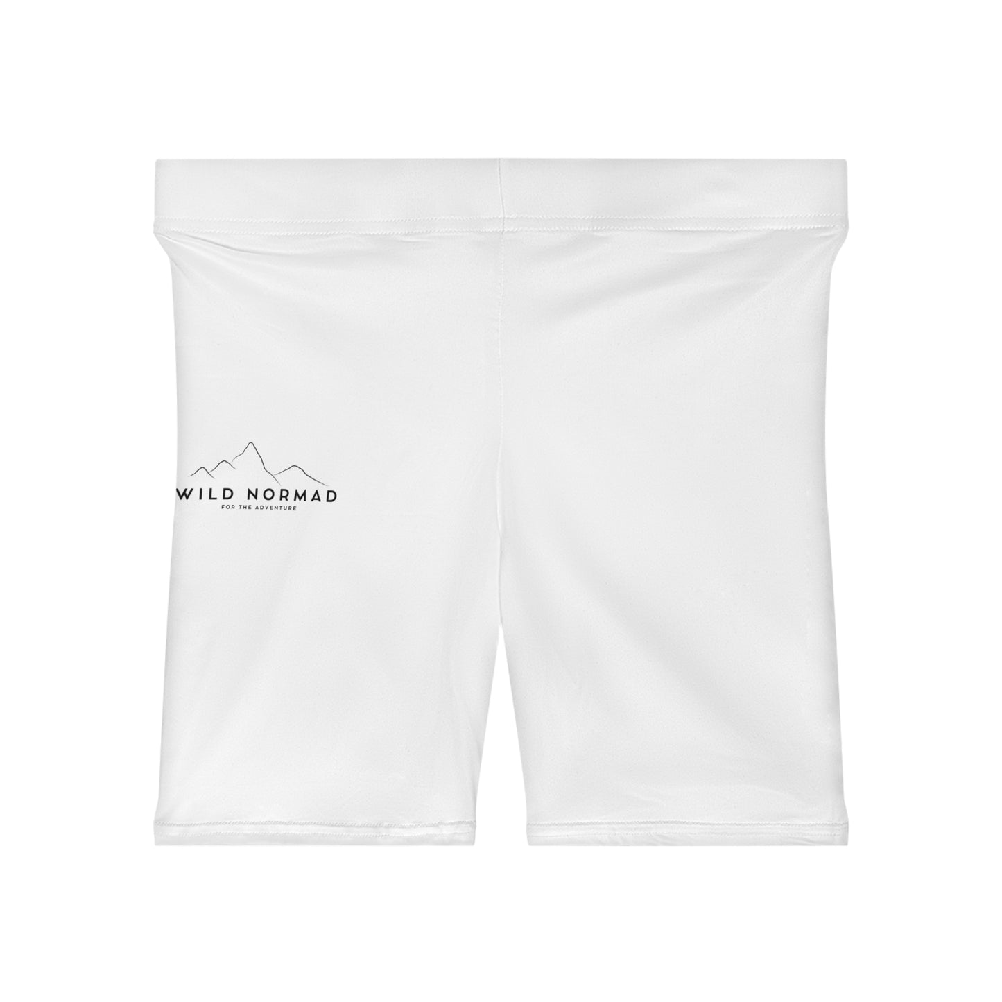 Skinny-fit Stylish Women's Hiking Shorts with Mountain Design for Active lifestyles