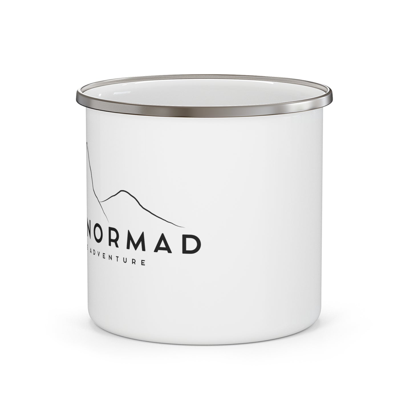 Wild Normad Adventure Enamel Camping Mug