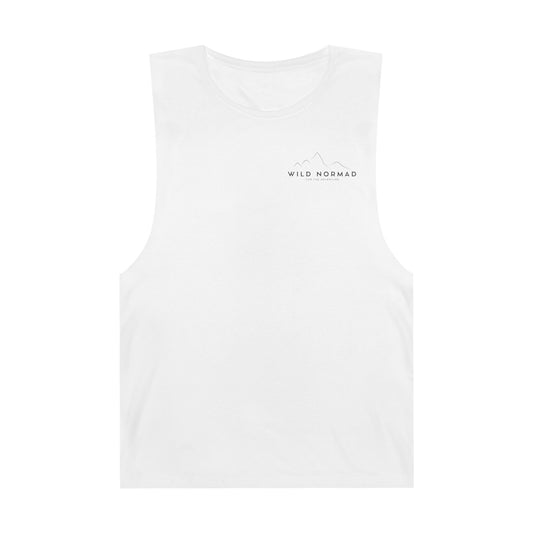 Unisex Tank Top with Mountain Artwork