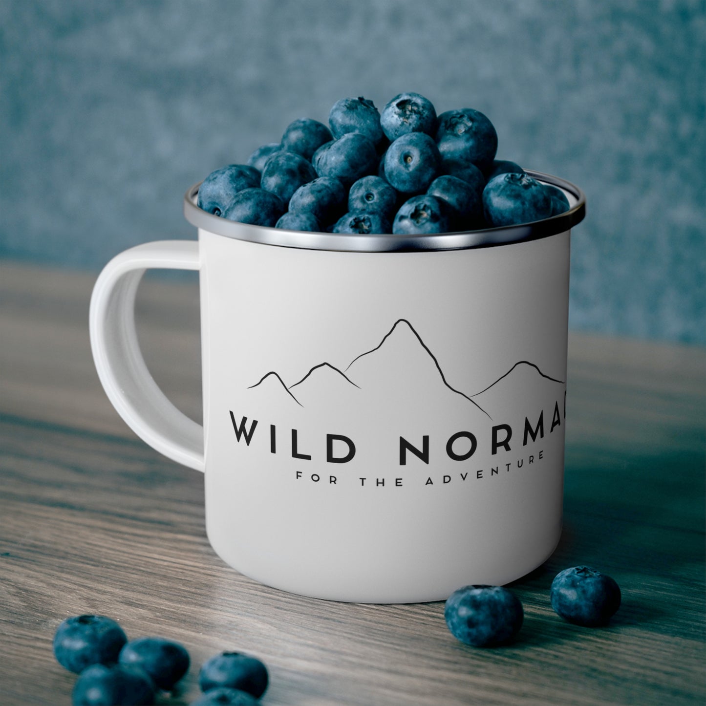 Wild Normad Adventure Enamel Camping Mug