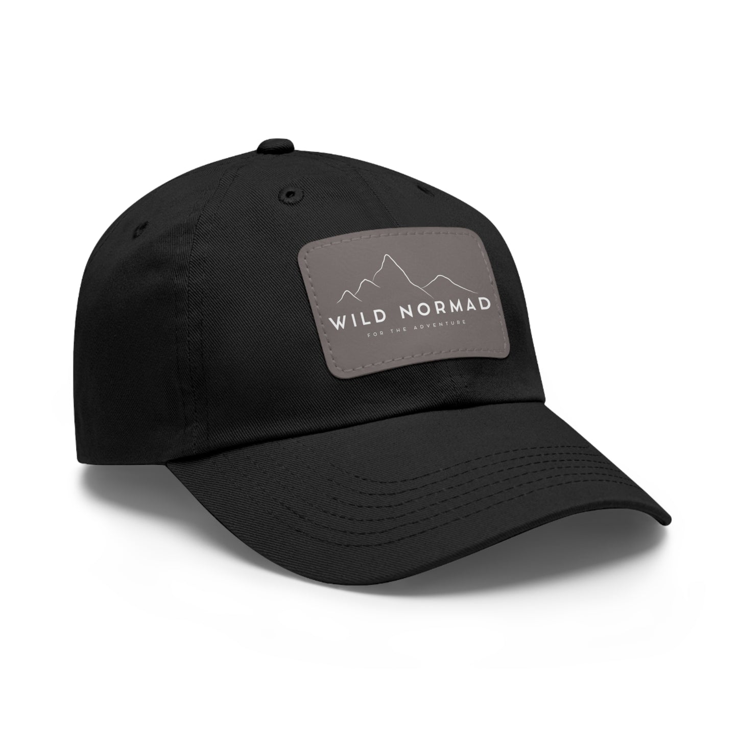 Unisex Wild Normad Cap With Leather Patch