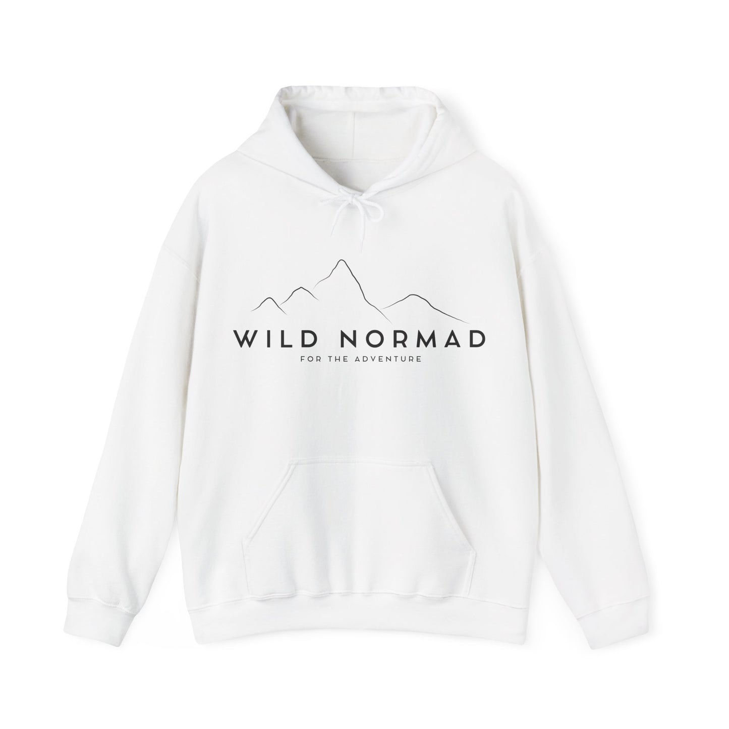 Mens Wild Normad Adventure Hoodie White or Grey