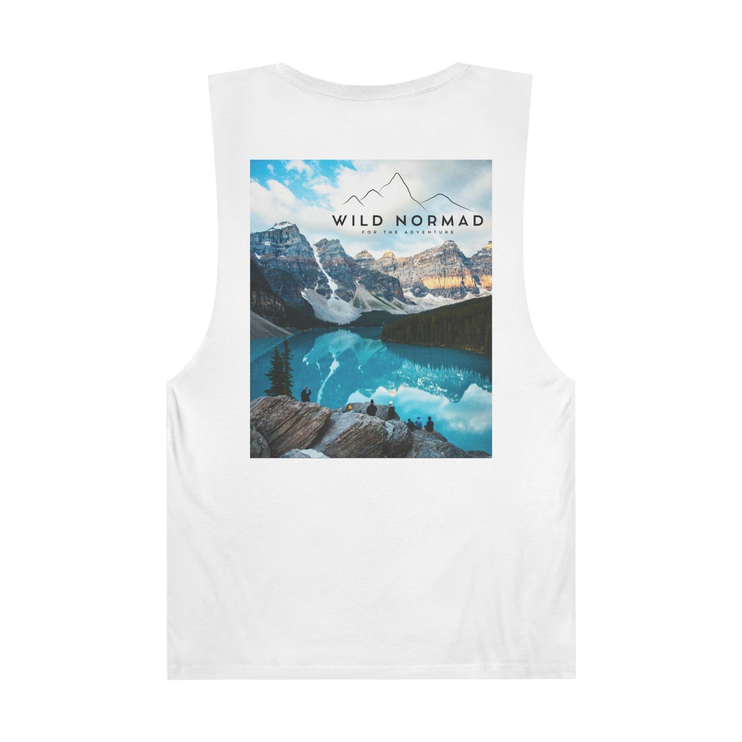 Unisex Tank Top with Mountain Artwork