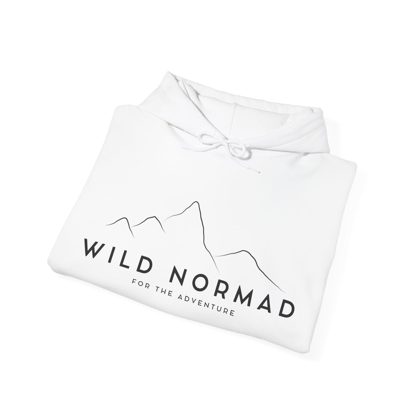 Mens Wild Normad Adventure Hoodie White or Grey