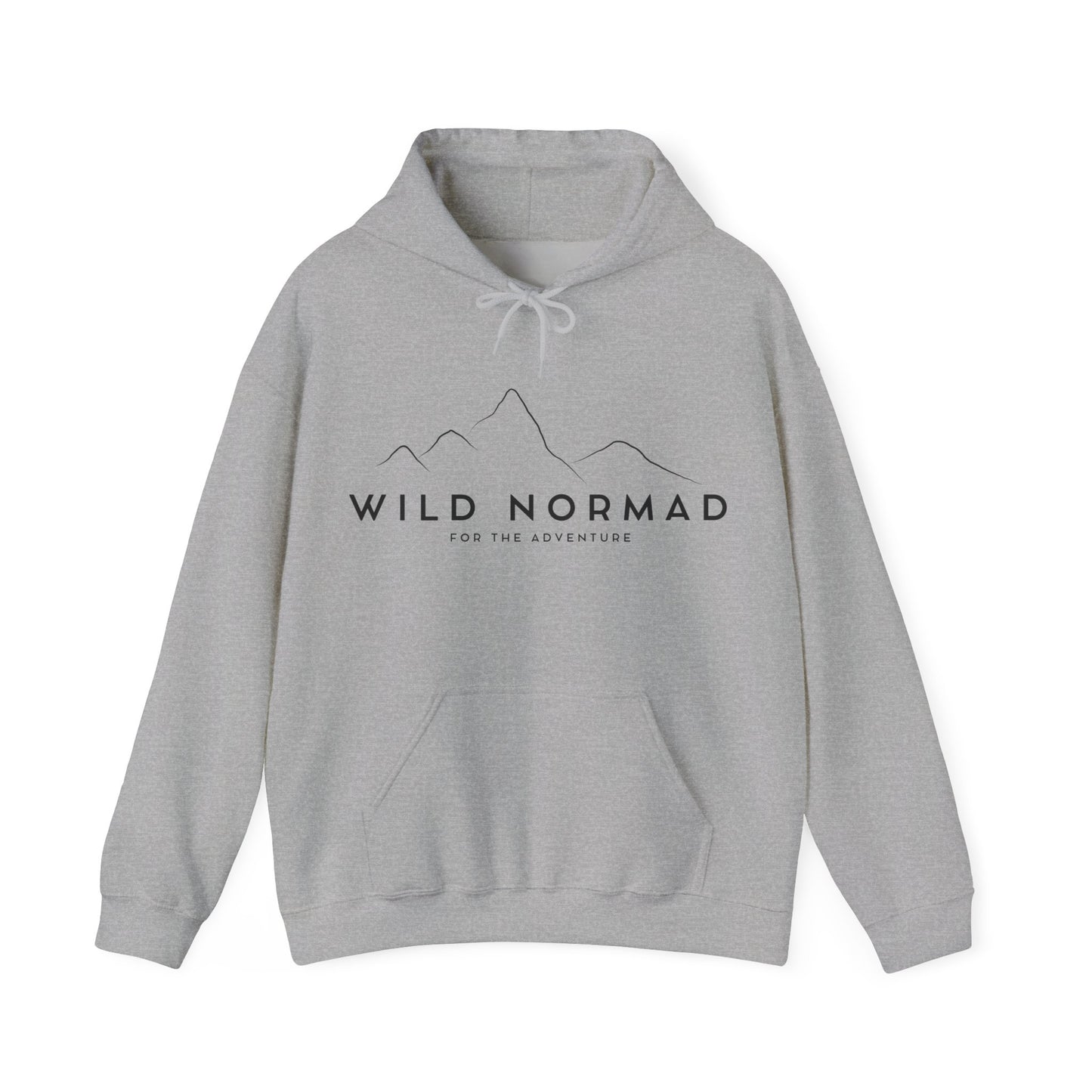Mens Wild Normad Adventure Hoodie White or Grey